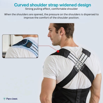 Adjustable Back Posture Corrector Belt for Men & Women – Pain Relief Support