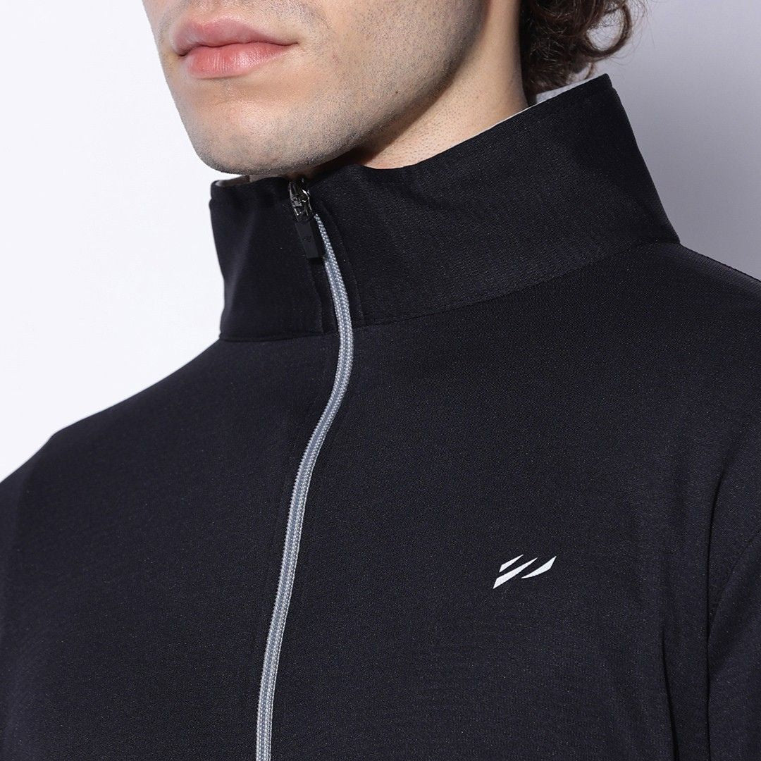 Unisex Blue UV Protection Sunscreen Jacket – Lightweight, Slim Fit, Polyester