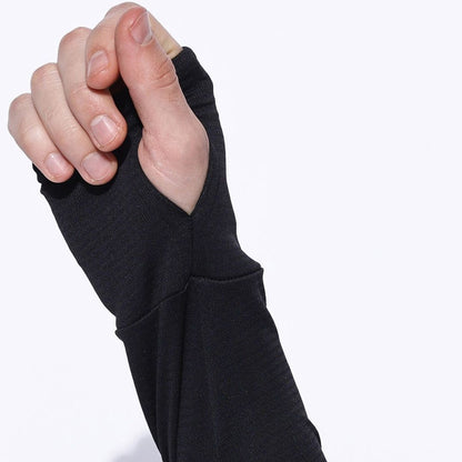 Unisex Blue UV Protection Sunscreen Jacket – Lightweight, Slim Fit, Polyester