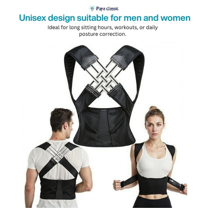 Adjustable Back Posture Corrector Belt for Men & Women – Pain Relief Support