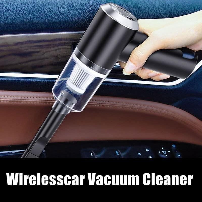 Portable Car Vacuum Cleaner & Blower | USB Rechargeable, Handheld, Cordless