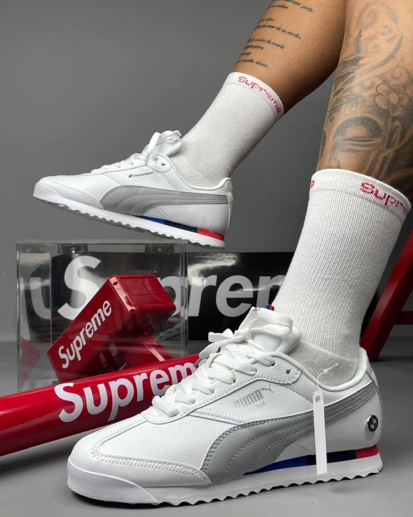 Men’s White Sports-Style Casual Sneakers | Daily Wear Running Shoes