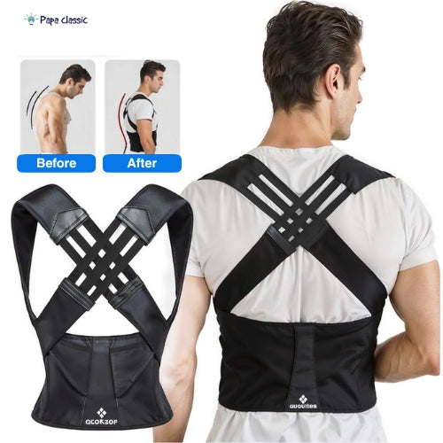 Adjustable Back Posture Corrector Belt for Men & Women – Pain Relief Support