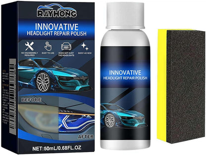 INNOVATIVE Car Headlight Repair Fluid | Scratch Remover (Pack of 2)