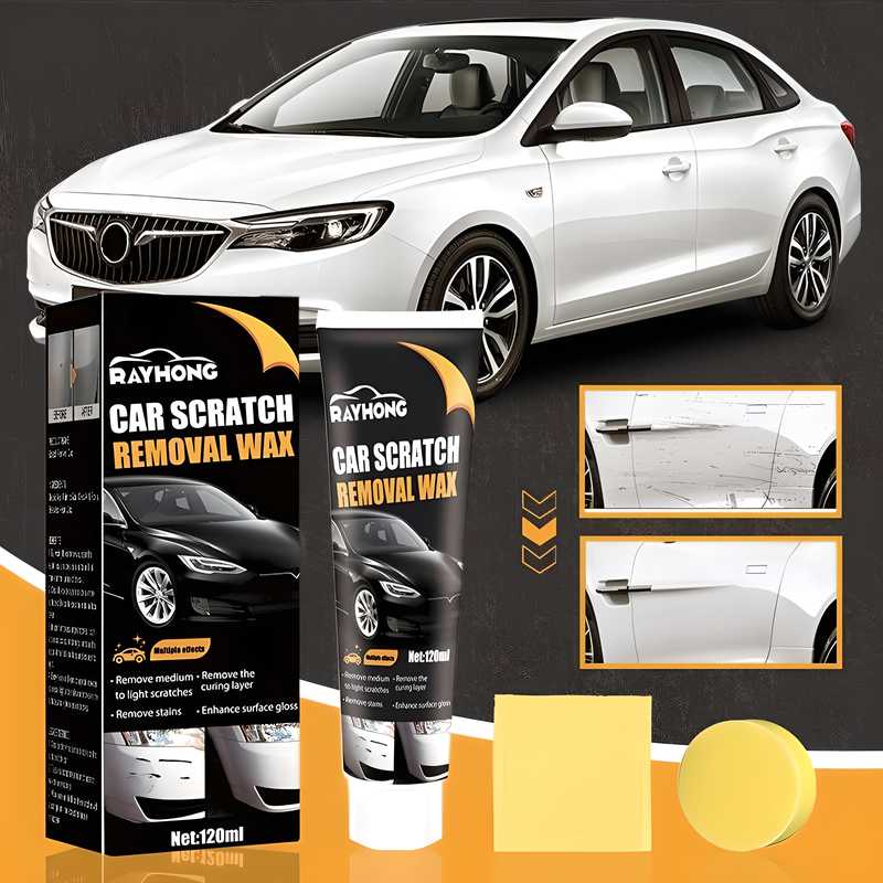 Car Scratch Removal Wax – 120ml (Pack of 1)