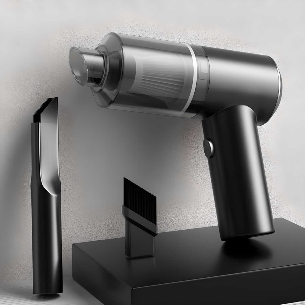 Portable Car Vacuum Cleaner & Blower | USB Rechargeable, Handheld, Cordless