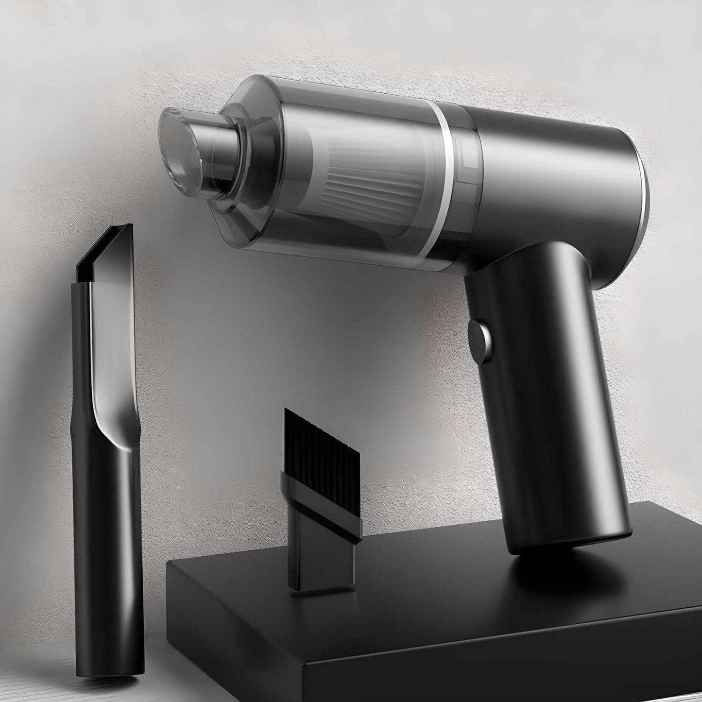 Portable Car Vacuum Cleaner & Blower | USB Rechargeable, Handheld, Cordless