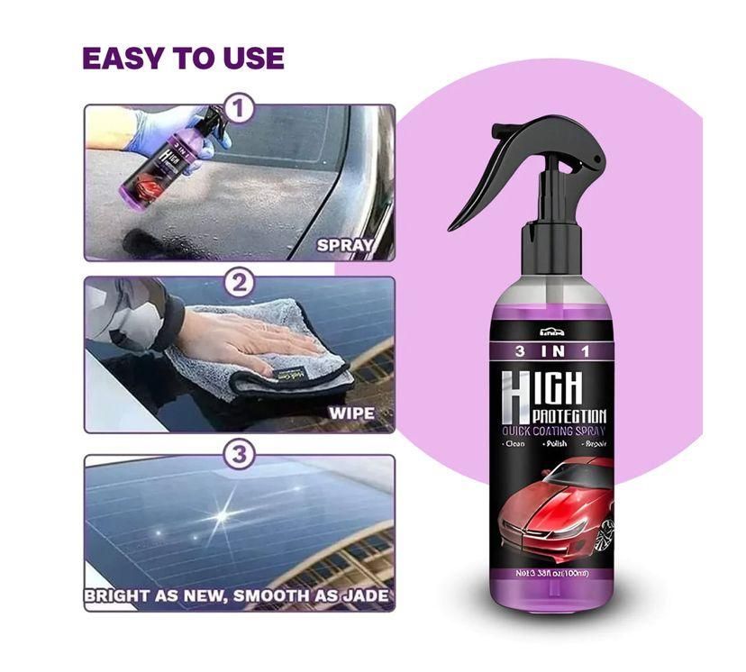 3-in-1 High Protection Coating Spray (Pack of 2)