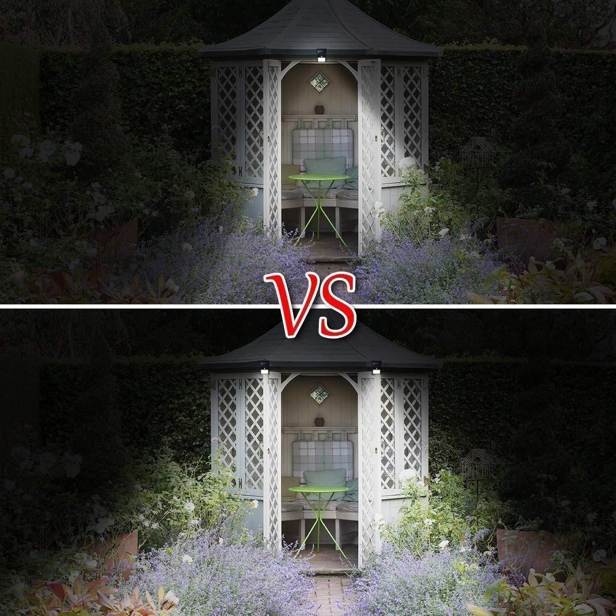 Solar Motion Sensor Light for Outdoor – 1W LED, Waterproof