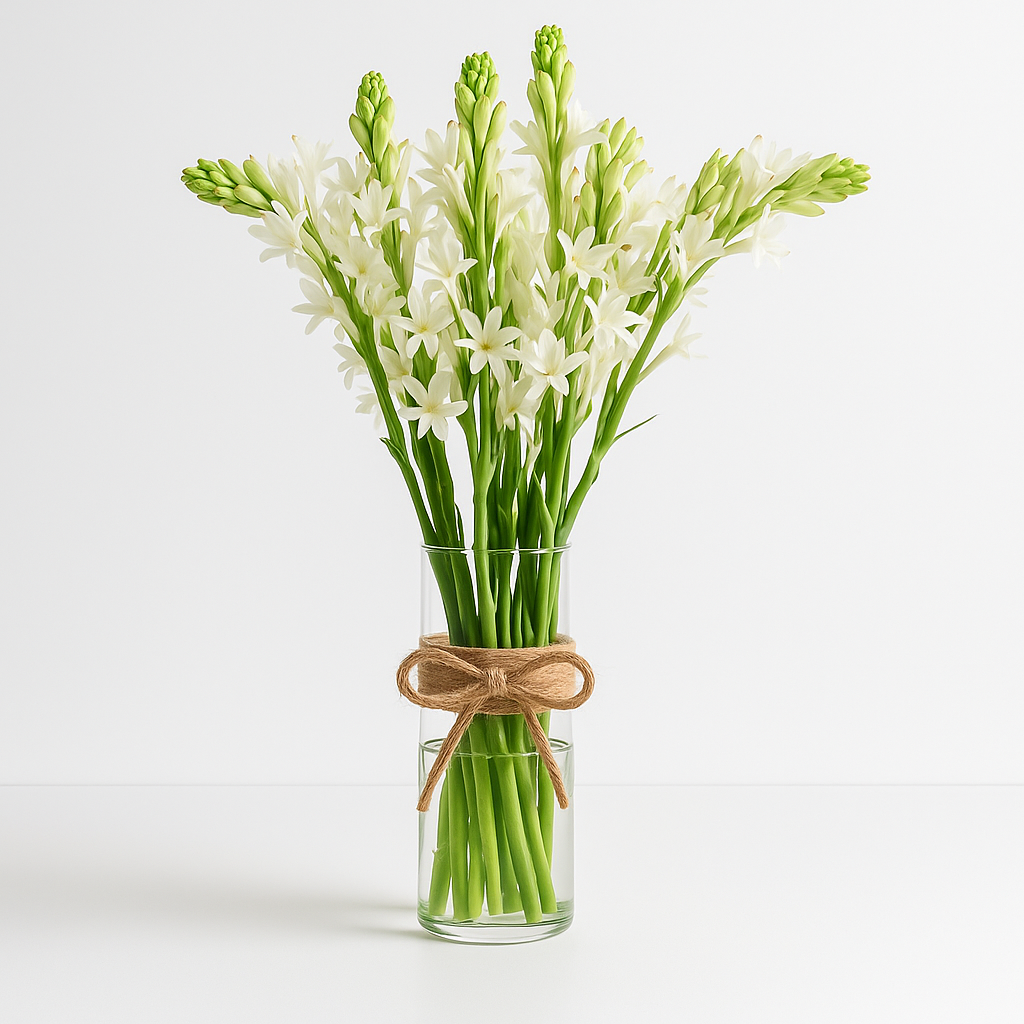 Rajnigandha Double Petal Tuberose Bulbs Fragrant Flower Seeds – Pack of 2