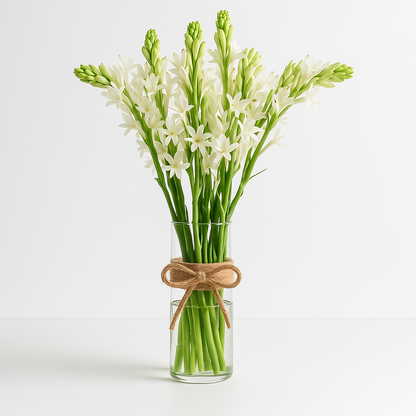 Rajnigandha Double Petal Tuberose Bulbs Fragrant Flower Seeds – Pack of 2