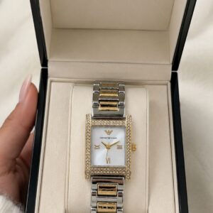 Emporio Armani Federica Two-Tone Diamond Women's Watch – Premium 7AA Collection