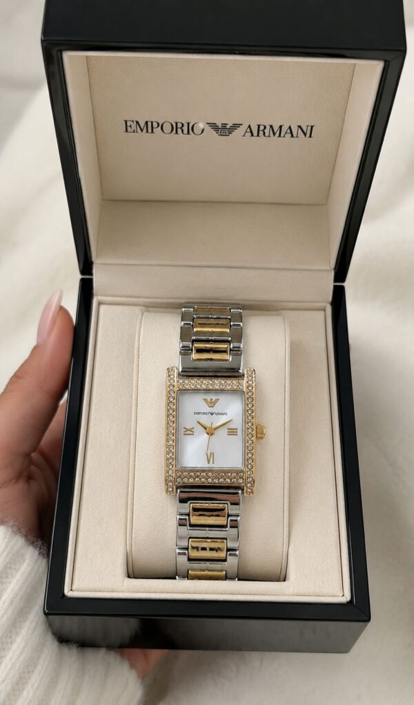 Emporio Armani Federica Two-Tone Diamond Women's Watch – Premium 7AA Collection